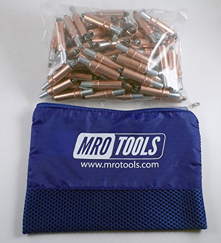100 1/4 Cleco Sheet Metal Fasteners w/ Mesh Carry Bag (K2S100-1/4)