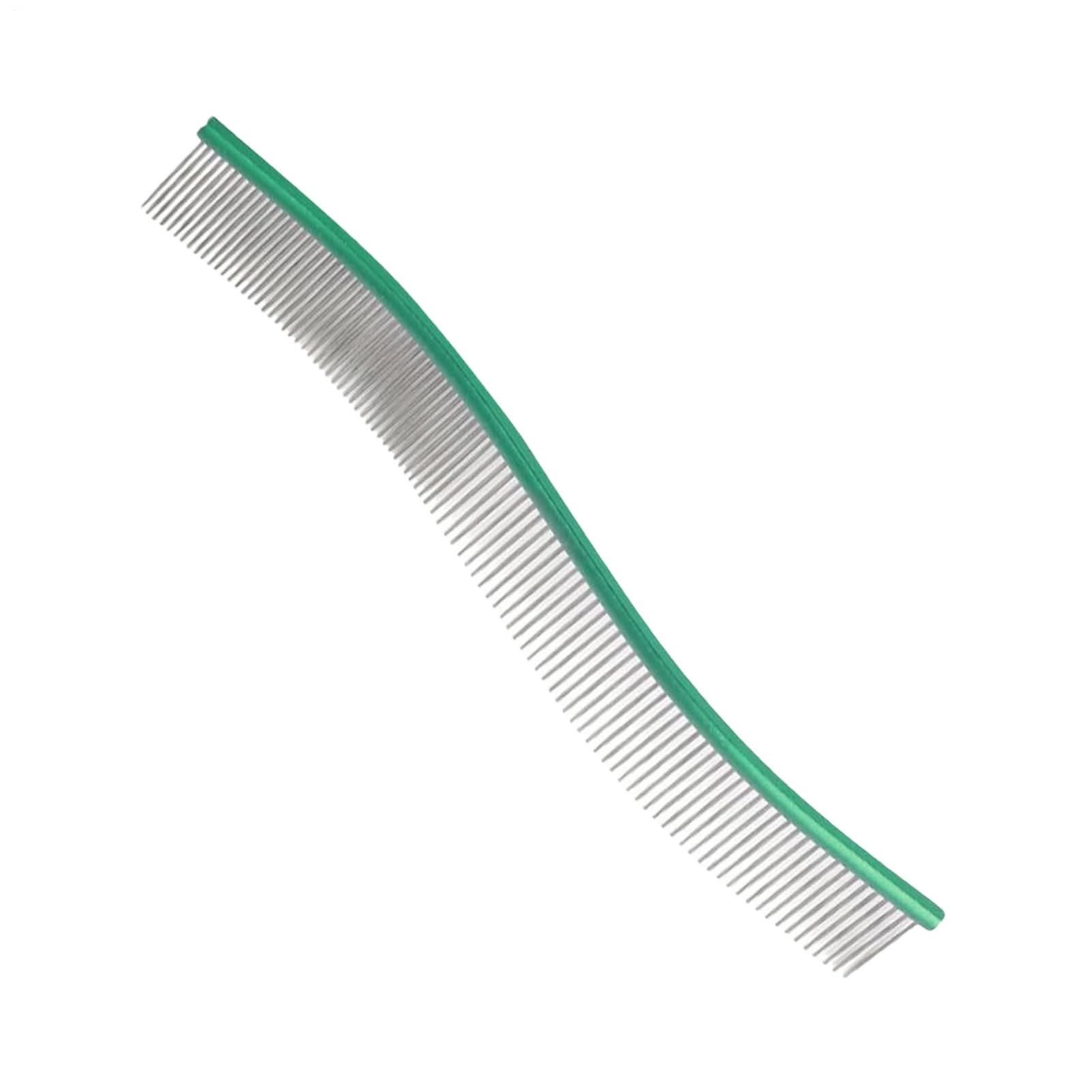 Peignes pour chien pour tapis de toilettage | Peigne incurvé pour chiens, peigne pour animaux de compagnie, dents en métal pour chiens et chats, poils pour le toilettage à domicile, élimine les nœuds
