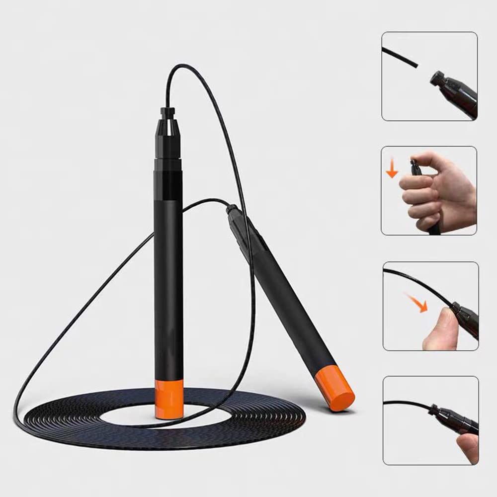 Corde à Sauter Réglable Professionnelle De Corde à Sauter De Vitesse De Rotation De 360 ​​degrés pour La Formation D'entraînement De Saut De Forme Physique De Boxe
