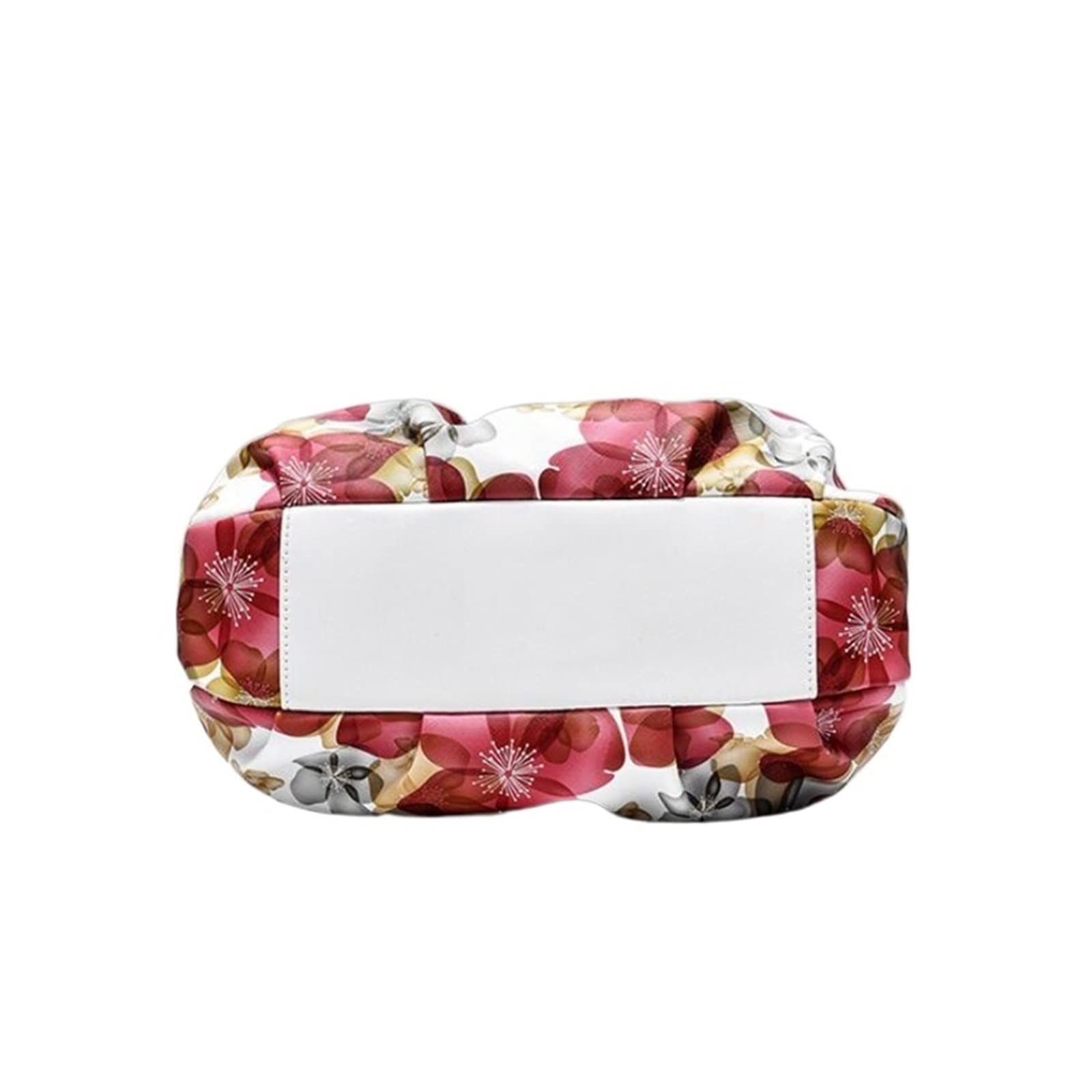 Bloemen Blad Bloem Gepersonaliseerde Handtas PU Lederen Tote Bloemen Blad Bloem Gepersonaliseerde Handtas PU Lederen Tote
