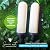 Survivor Filter Gravity Water Filter Replacement Pack - Includes 2 Ceramic Filters for Gravity Fed Water Filtration System, Removes Bacteria, Viruses, and Parasites