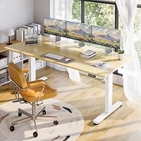 VFU Höhenverstellbarer Schreibtisch mit Speichertasten, 180 x 80 cm – Ansicht 4