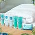 BERGMAN KELLY Hotel Toiletries Bundle (Nature Fresh, 1 oz each, 200 Pieces) 4-Piece Set: 50 Rectangular Bar Soap, 50 Shampoo, 50 Conditioner & 50 Body Lotion - Bulk Mini Guest Amenities