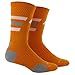 adidas Team Speed Traxion Crew Socks, Light Orange/White/Aluminum 2, Medium