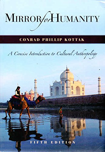 Amazon.com: MIRROR FOR HUMANITY: 9780071164429: Kottak: Books