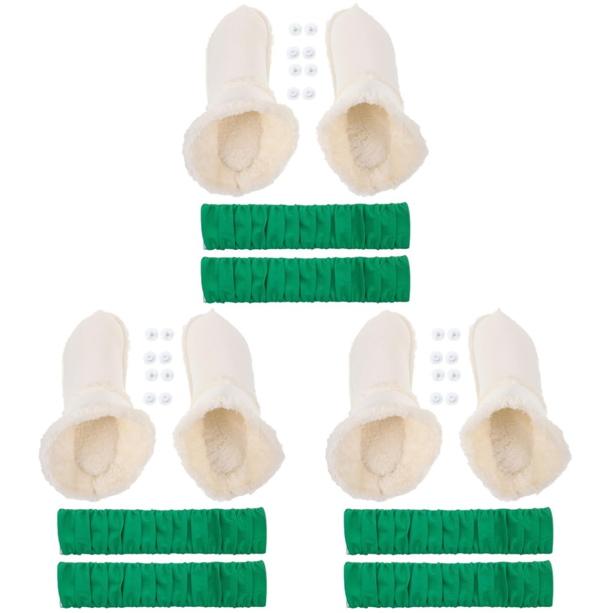 3pares Inserts De Calzado Para Invierno Plantillas Calentadoras Extraíbles y Detachables Aislantes y Cómodas Para Calzado De Invierno Diseño Para De Zapatos Funda y Cordones