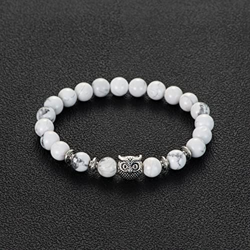 Softones Owl Gifts Owl Bracelets Healing Crystals Bracelet For Women Men Spiritual Energy Beaded Bracelet Set Gifts #TOP3