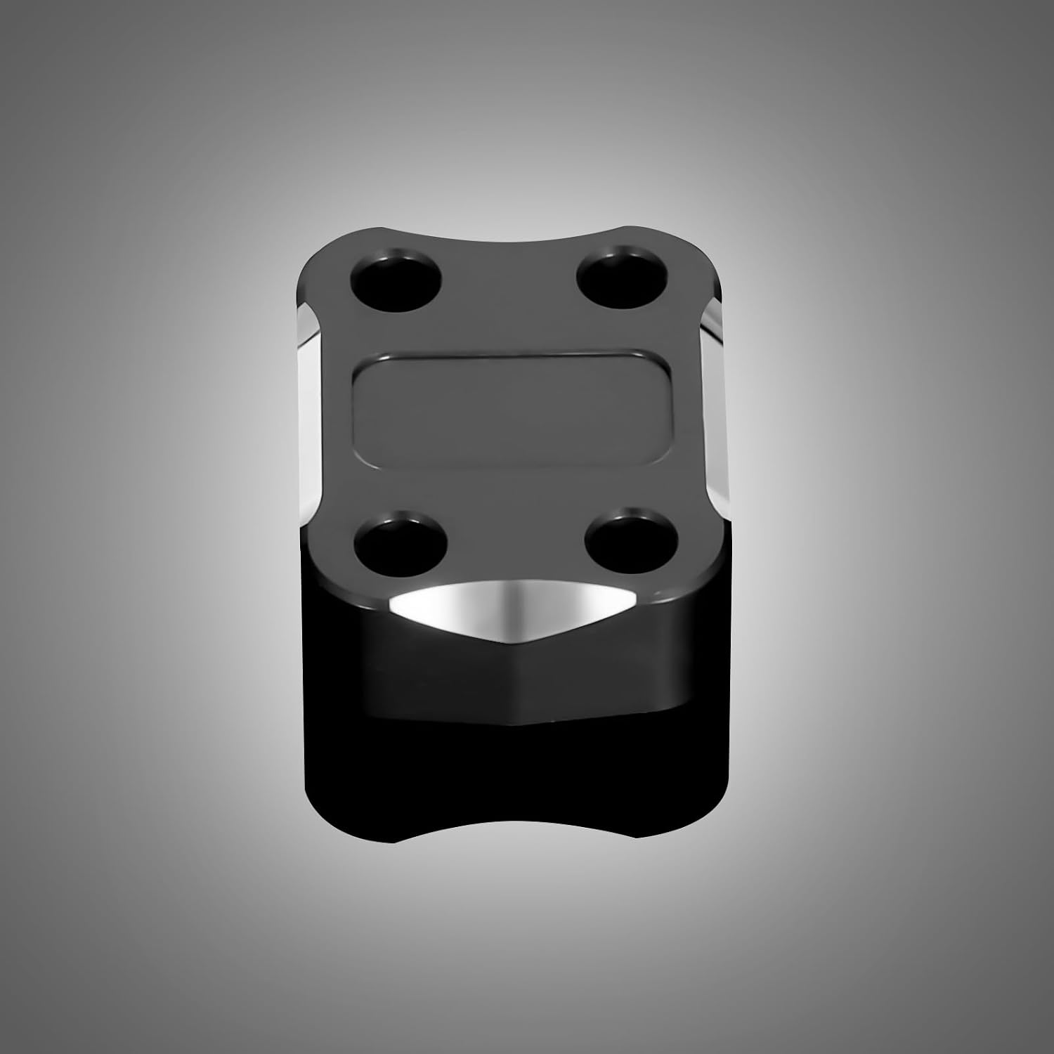 XR650L Front Fork Axle Holder Clamp Cover Compatible with XR400R 1996-2004 XR 650L 1993-2024 3D CNC Motorcycle Accessories Bracket Cover-1pcs (Black)