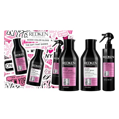 REDKEN - Coffret Cadeau Routine Brillance - Cheveux Colorés et