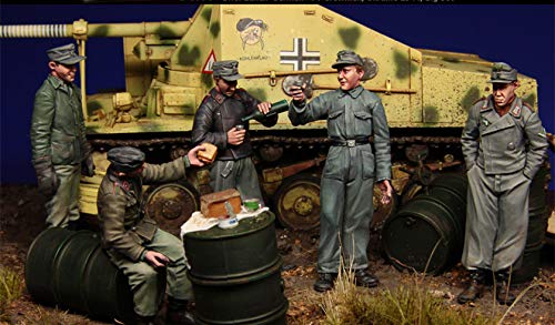 Kit de Figura de Resina 1/35 German AFV Crewmen 1944