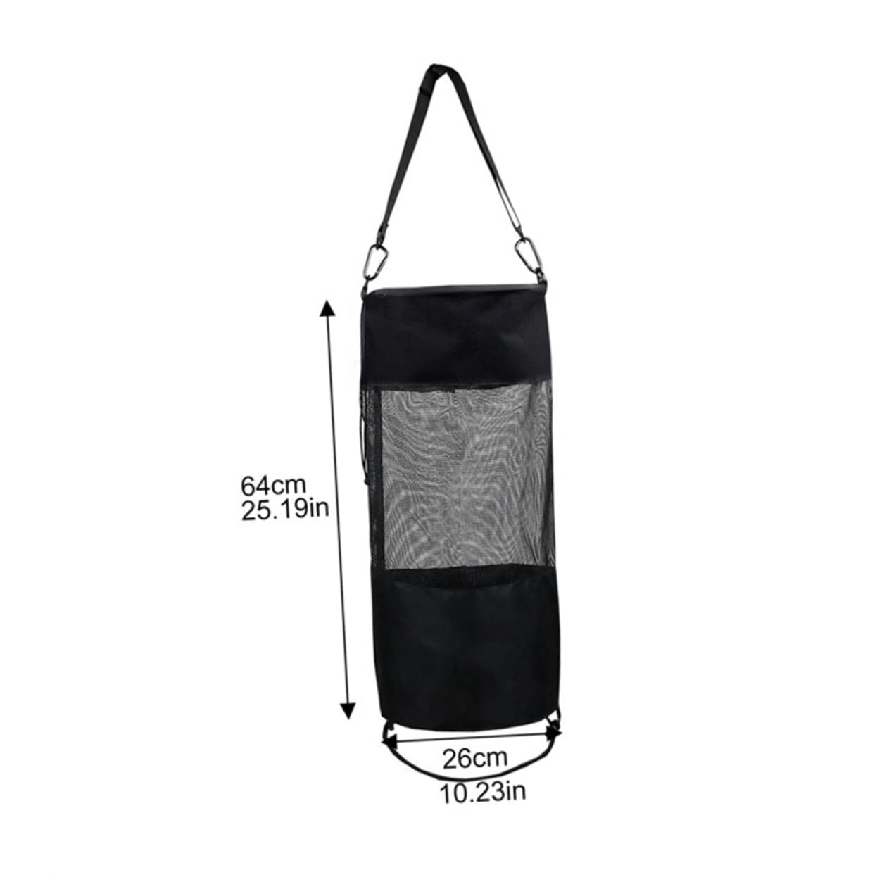 ibasenice Water Storage Bag for Camping Mesh Trash Bag Trash Trapper Waste Pouch for Outdoor