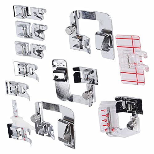 Set 11 Piezas Pies Prensatelas para Máquina de Coser miniatura 4