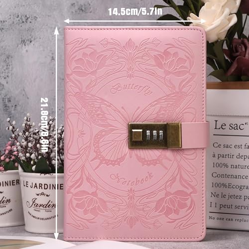 Carnets rechargeables A5 à fermeture à clé avec finitions de qualité supérieure