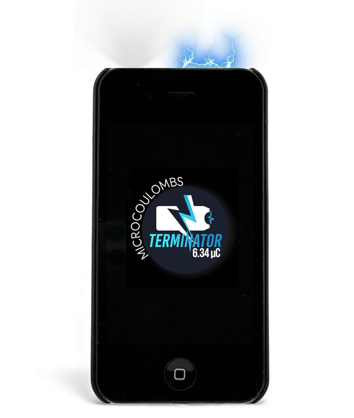 Terminator SGCPM-89 BV Smart Cell Phone Stun Gun - Heavy Duty Rechargeable with LED Flashlight