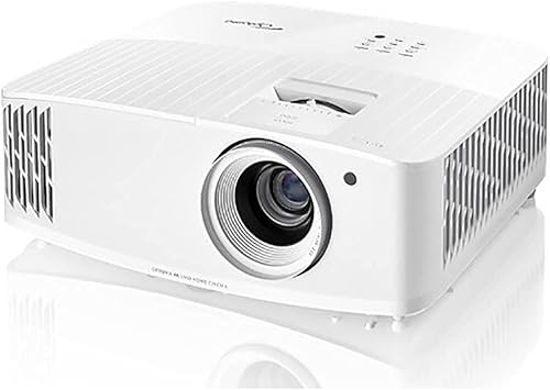 Miniatura 2 de Optoma Proyector de juegos UHD38 brillante y verdadero 4K UHD  4000 lúmenes  Tiempo de respuesta de 42 ms a 1080p con modo de juego mejorado