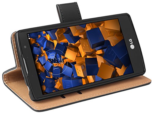 mumbi Ledertasche im Bookstyle für LG Magna / G4C Tasche
