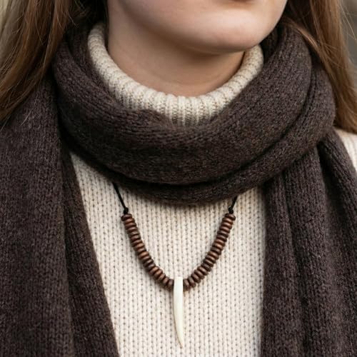 Collier bohème réglable en noix de coco pour cosplay et vacances - 3