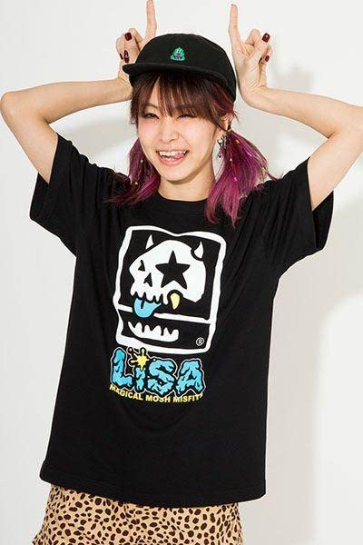LiSA グッズ メッシュ Tシャツ