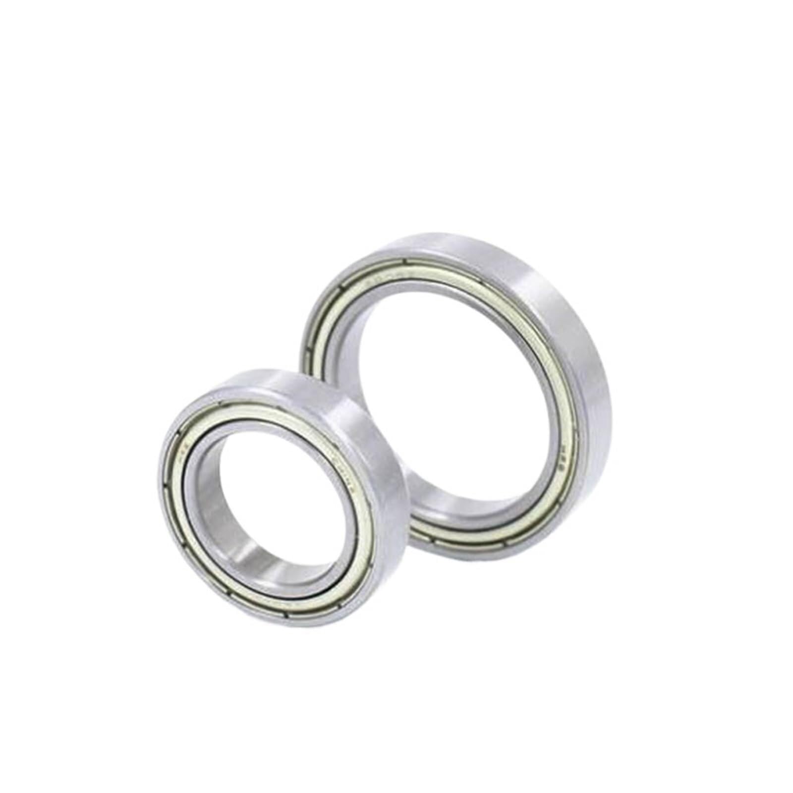 Cuscinetti Schermati, 5/10 pezzi 6700/6701/6702/6703/6704/6705-2RS ZZ Cuscinetto Cuscinetti a sfere schermati in gomma a parete ultra sottile (5, 6704ZZ) | 6702ZZ,Mix