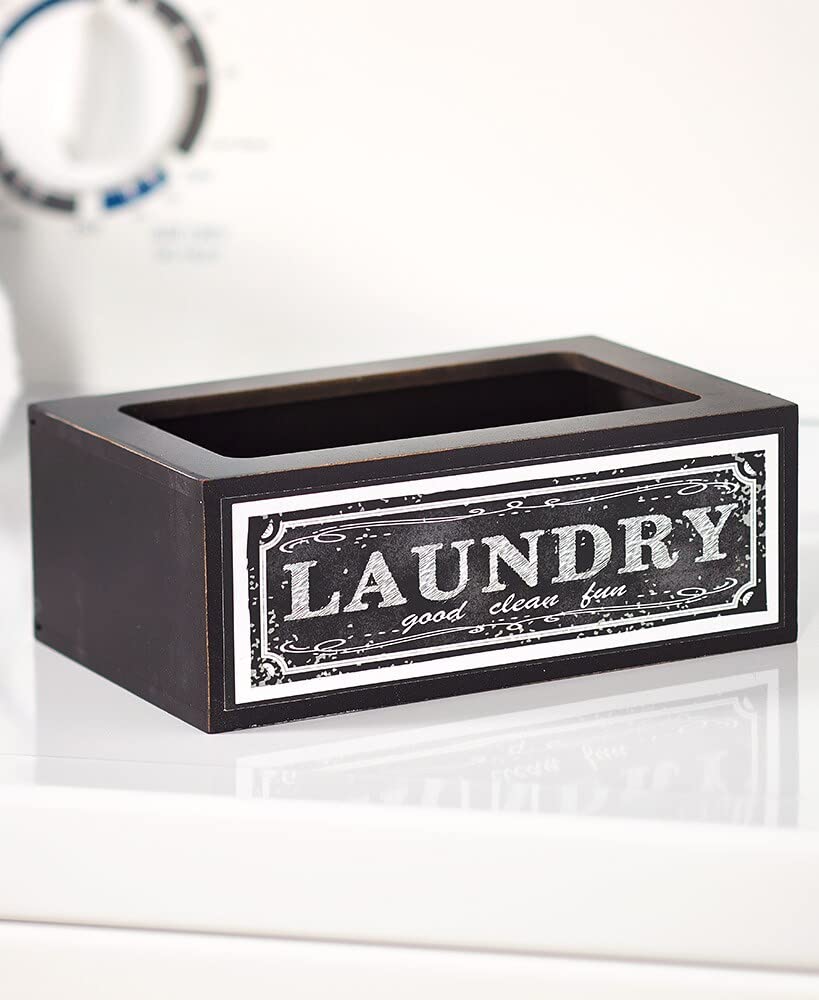 The Lakeside Collection Farmhouse Laundry Softener Dispenser Cover - Good Clean Fun