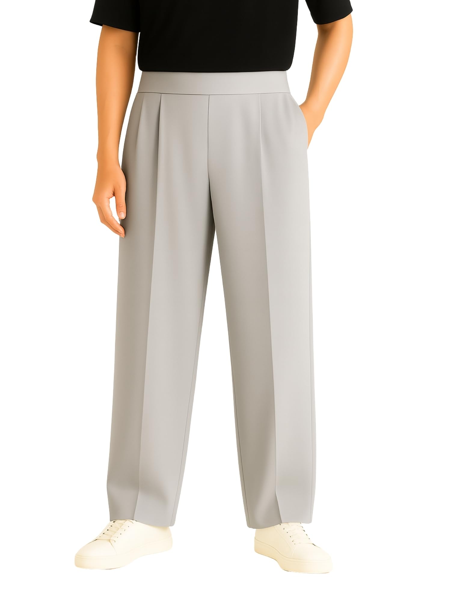 Korean Pants for Man | Trousers for Man | Korean Trousers | Baggy Trackpants – Look Effortlessly Stylish, Feel Confident, Move Freely, Travel in Comfort-picture-56