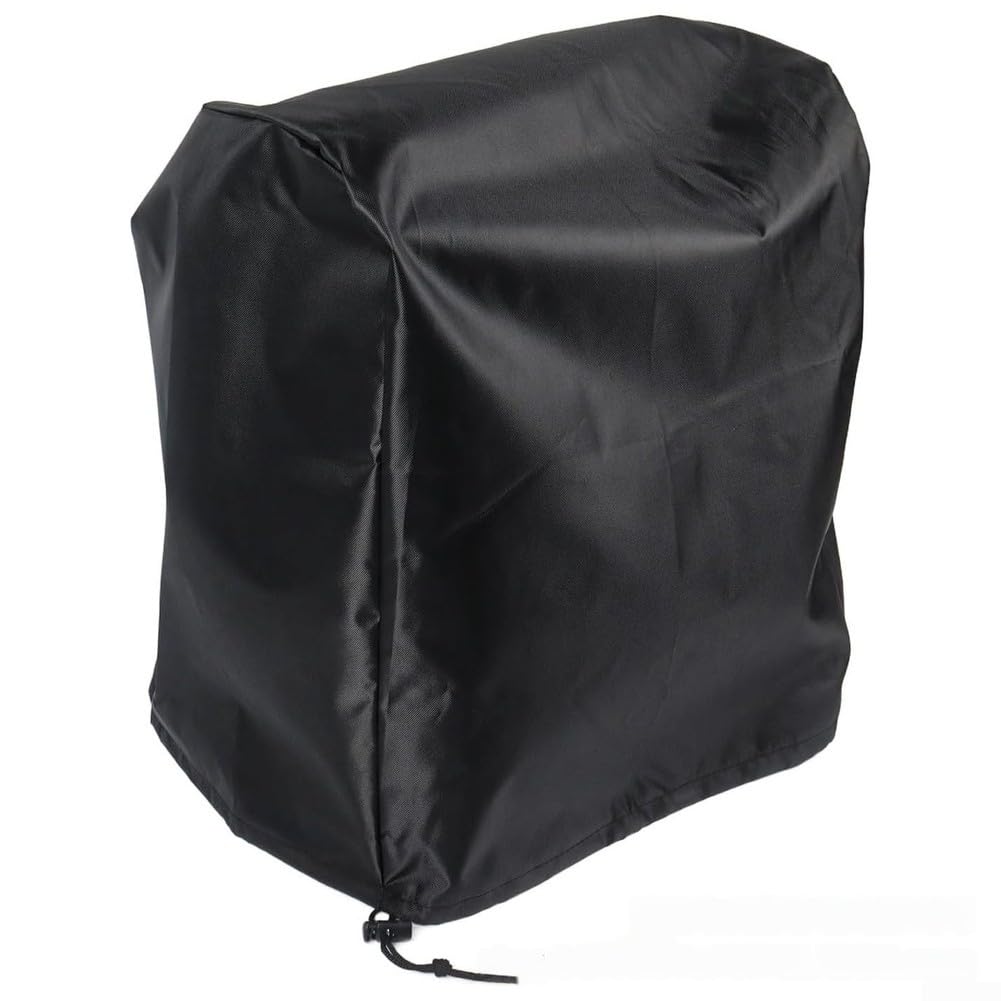 Housse anti-poussière pour microscope, protection imperméable en tissu Oxford, noir, 35 x 20 x