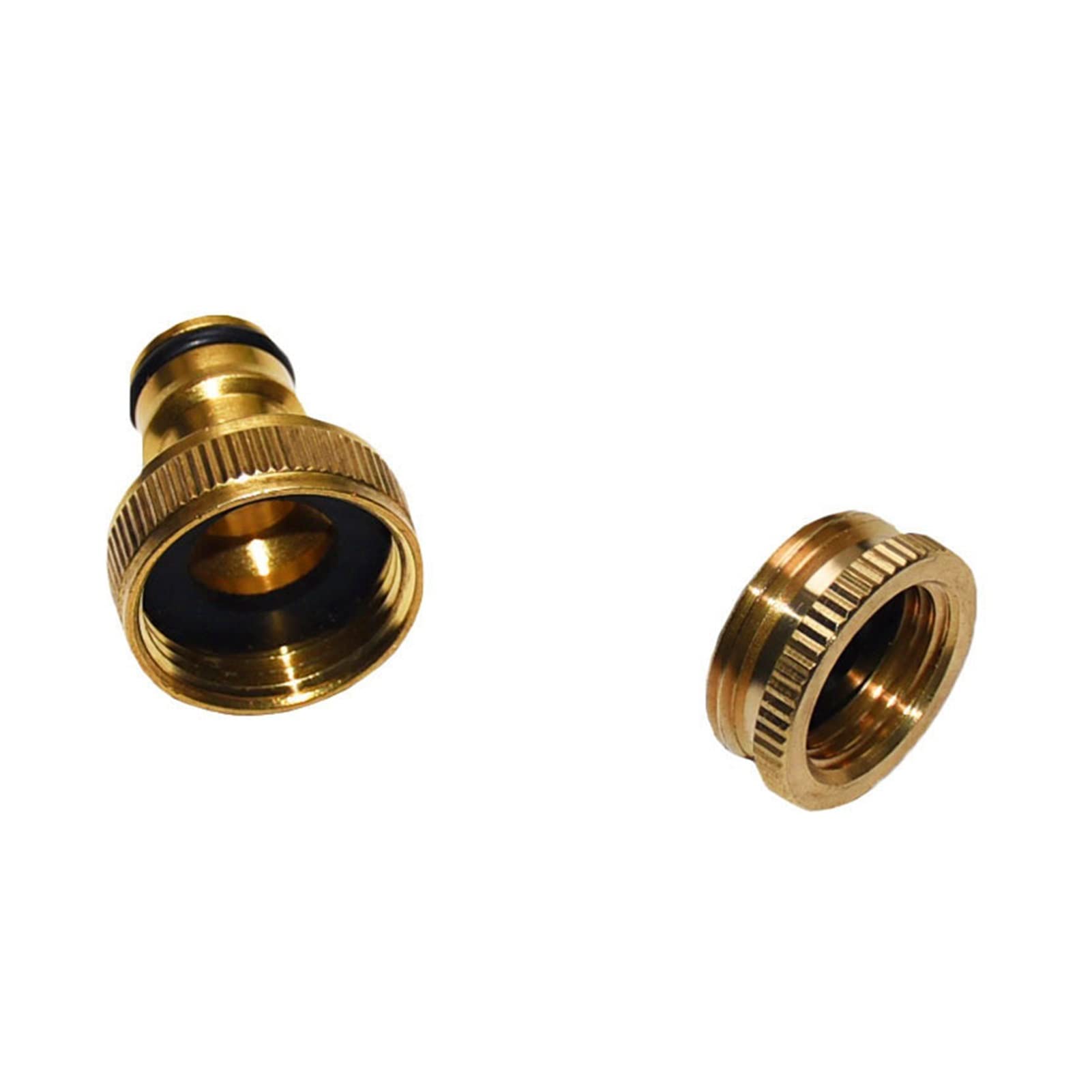 Brass Connettore rapido Giardino Attrezzatura in ottone 1/2 Connettore rubinetto Connettore 'acqua Connettore Acqua Connettore 3/4 Connettore di rame