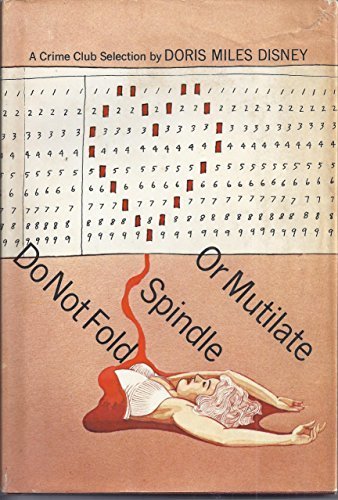 Do Not Fold Spindle or Mutilate by Doris Miles ... B01FKU9154 Book Cover