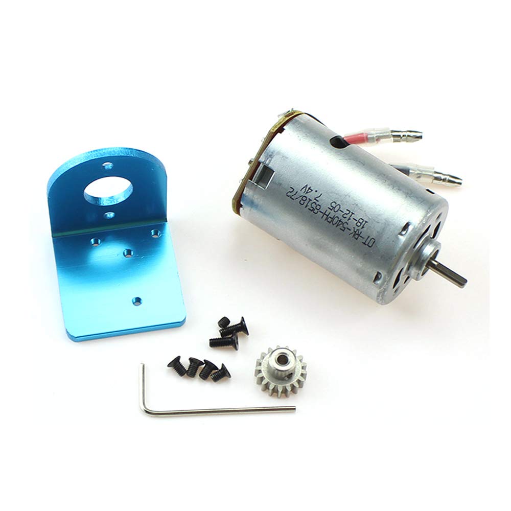 540 Moteur Brossé avec de pour 12428 12423 12427 1/12 Accessoires de PièCes de Mise à Niveau de Voiture TéLéCommande