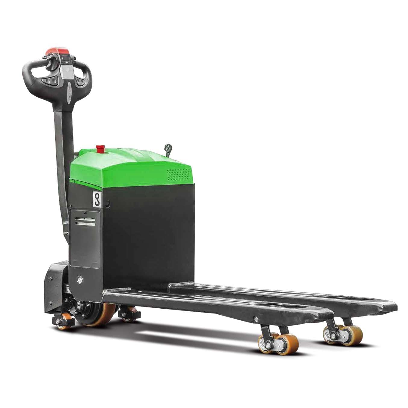 Transpallet elettrico sollevatore 1500Kg batteria 2x12V/65Ah ENG PRO MA SL ET15N