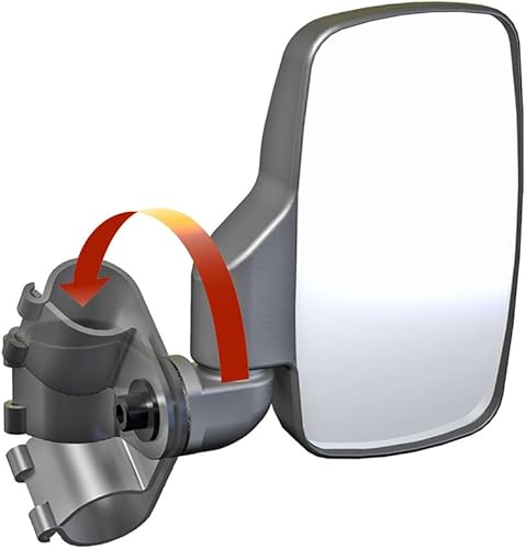 Miniatura 5 de Seizmik 18081 Par de espejos retrovisores ABS plástico 2016 modelo para Cub Cadet Volunteer, Kubota RTV 500