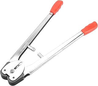 Plier, Manual Pliers, Packaging Plier, Manual Strapping Machine, Steel Paper Dual Packer, Button Type Joint, for Strapping, Carton, Coveralls