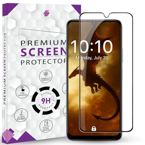 Image of Premium Tempered Glass Screen Protector Guard For Lava Blaze Dragon 5G (6.75 Inch, Pack of 1) | Edge to Edge Coverage With Easy to installation kit