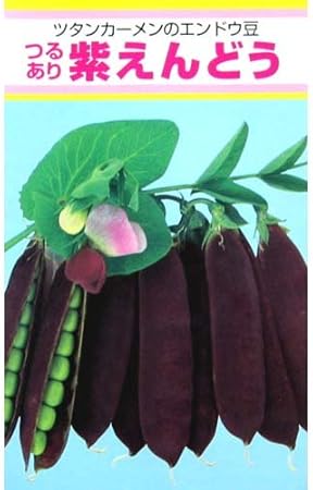 Amazon 実取エンドウ 種 紫えんどう 種子 小袋 約ml 野菜