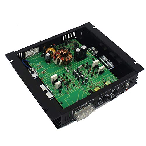 YaeCCC C-236 12V 2 Channel Powerful Car Audio Amplifier Bass AMP Aluminum