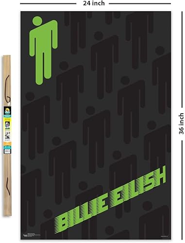 Miniatura 8 de Póster de Billie Eilish Blohsh con licencia oficial, 24 x 36 pulgadas