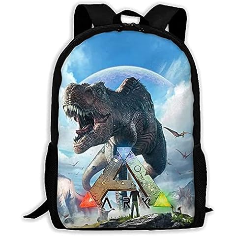 ARK: Survival Evolved Backpack Bag Girls Boys School Bags Game Backpacks for Children School School Bag Waterproof Gift, 02, 16 Zoll Grundschule Cover
