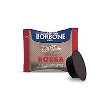 Caffè Borbone Don Carlo, Miscela Rossa – 100 Capsule – Compatibili con le Macchine ad uso domestico Lavazza* A Modo Mio*