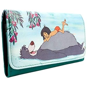 Jungle Book Baloo En Mowgli Portemonnee Handtas Groen