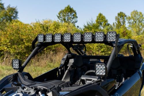 Diode Dynamics - 2017-2024 Can-Am Maverick X3 SS5 Pro CrossLink Roof Yellow Combo Lightbar Kit