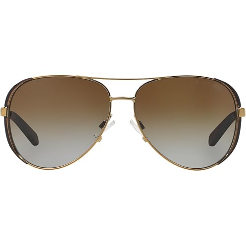Michael Kors MK5004-1014T5 CHELSEA GOLD/DARK CHOCOLATE BROWN w/BROWN GRADIENT 59mm