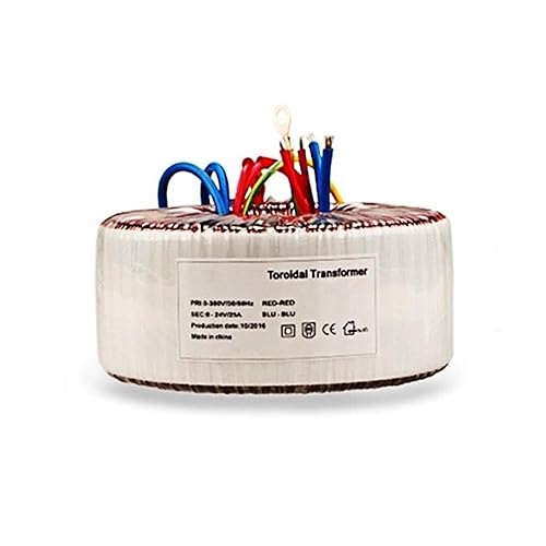 ATO Transformador toroidal de 600VA,Transformador toroidal estable monofásico,240V AC a 2 * 35V, transformadores toroidales de potencia, para