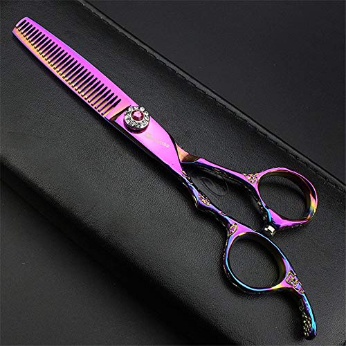 Ciseaux de coupe de cheveux d'excellence 6 pouces pour gaucher