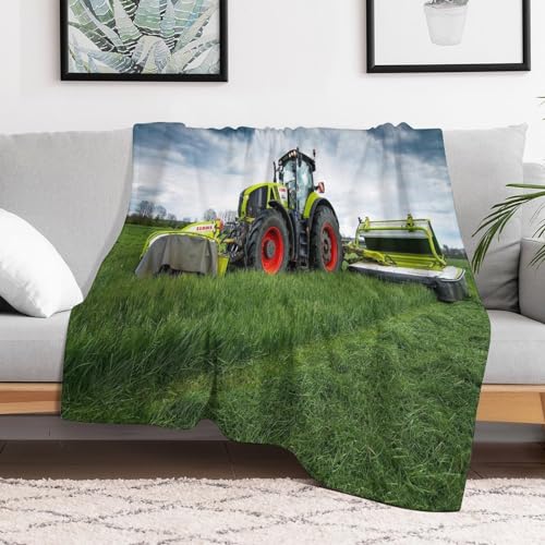 Couverture tracteur confortable et douce contre le froid du lit - 3