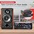 Pyle 200W Stereo Power Amplifier with Bluetooth - Dual Channel Audio Receiver - LED Display - RCA - USB - SD - MIC IN - FM Radio - AUX Input - Perfect for Home & Computer Audio - PDA29BU.5
