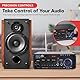 Pyle Kabelloser Bluetooth-Stereo-Leistungsverstärker – 200 W Dual Channel Sound Audio Stereo Receiver System w/RCA, USB, SD, MIC IN, FM Radio, für Heimkino-Unterhaltung über RCA, Studiogebrauch