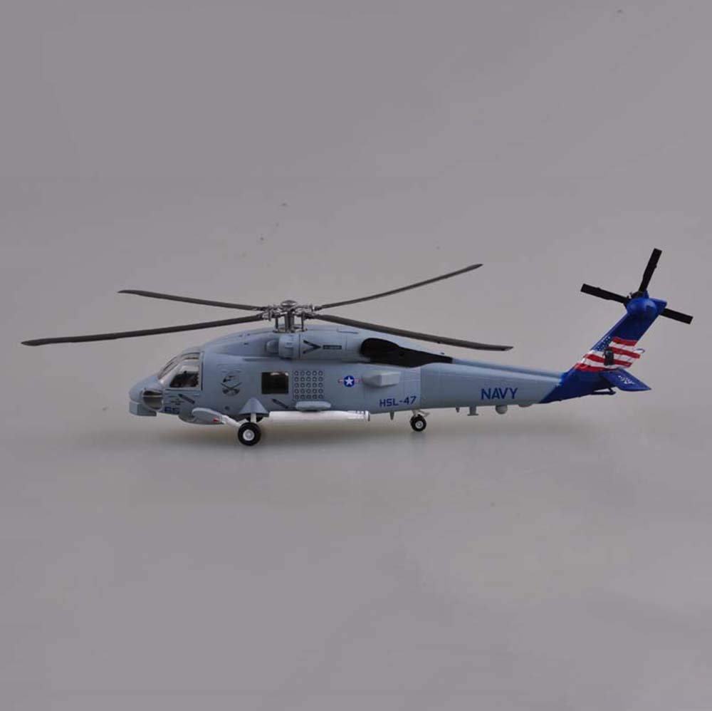 CMO Modellino di Aereo Livery Model Kits, Elicottero SH-60B Seahawk Plastica Modello in Scala 1:72, Giocattoli e Regali per Adulti, 10,7 X 8,6 Pollici