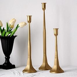 Denique Iron Taper Candle...