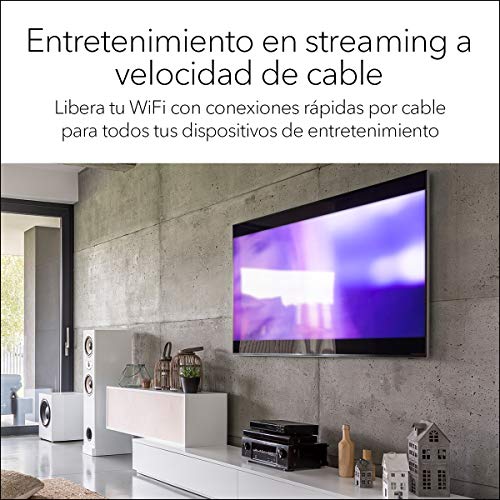 NETGEAR-Switch-8-Puertos-Gigabit-Unmanaged-GS308-Switch-Ethernet-domestico-Switch-de-Oficina-Plug-and-Play-carcassa-metalica-Montaje-sobremesaPared