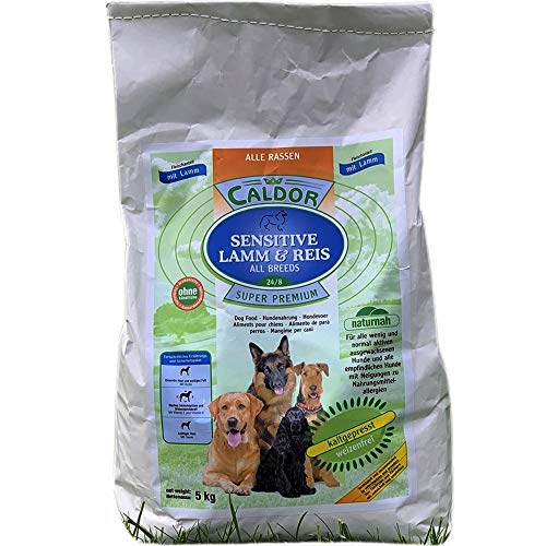 Caldor kalt gepresst | Adult Sensitive Lamm mit Reis | alle Hunderassen | ohne Weizen (15 kg)